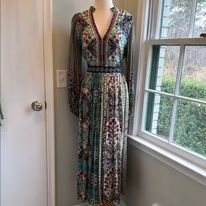 Bohemian Multicolor Maxi Dress